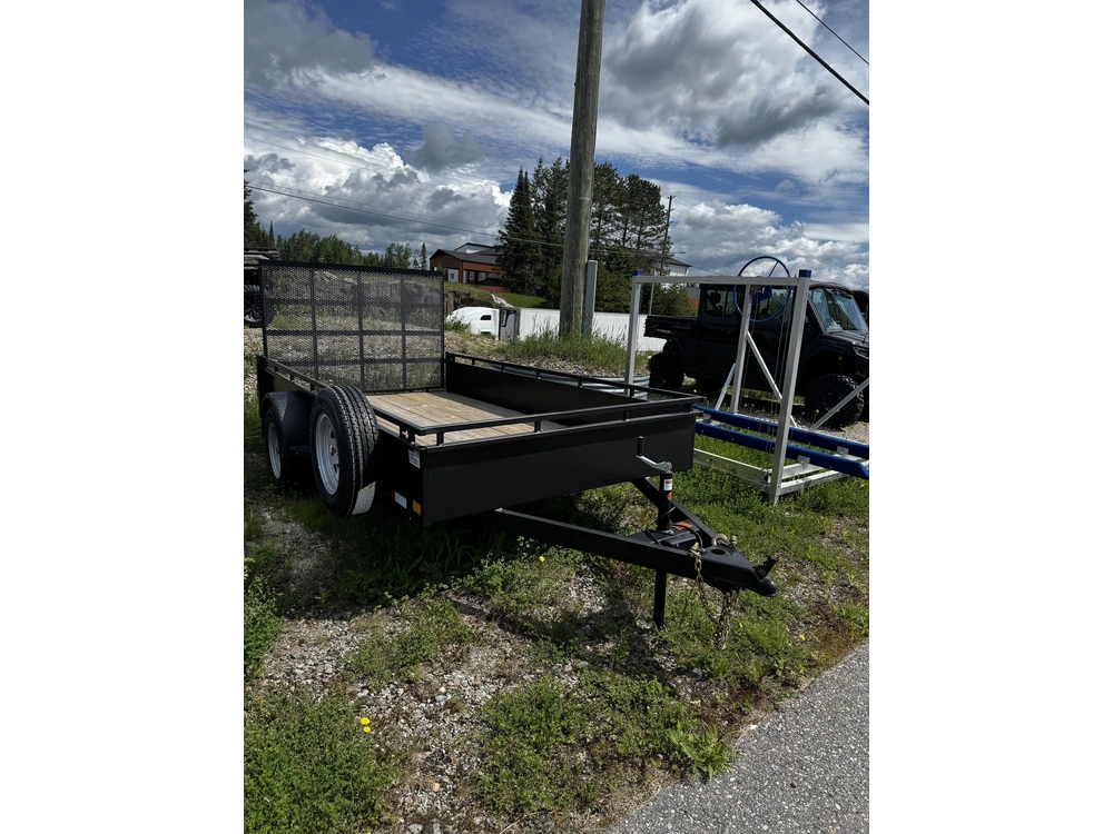 2026 Canada Trailers 6x12 Steel Side Utility alt