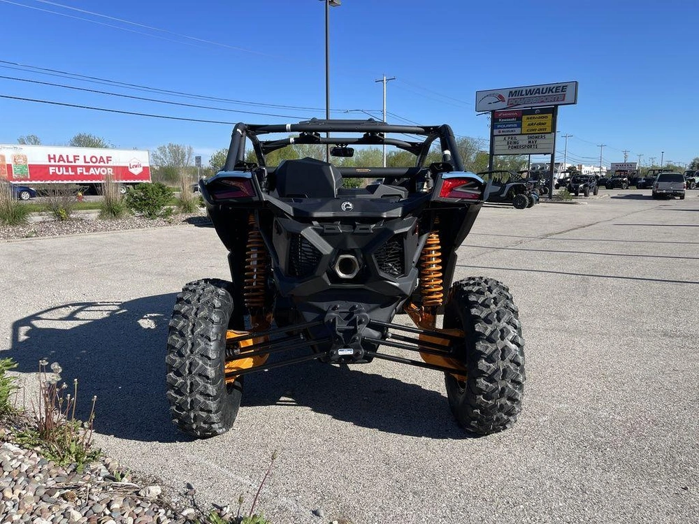 2026 Can-am Maverick X3 Ds Turbo Rr Scandi Blue & Orange Crush alt