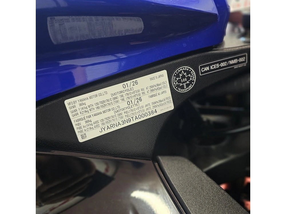 2026 Yamaha Yzf R9 alt