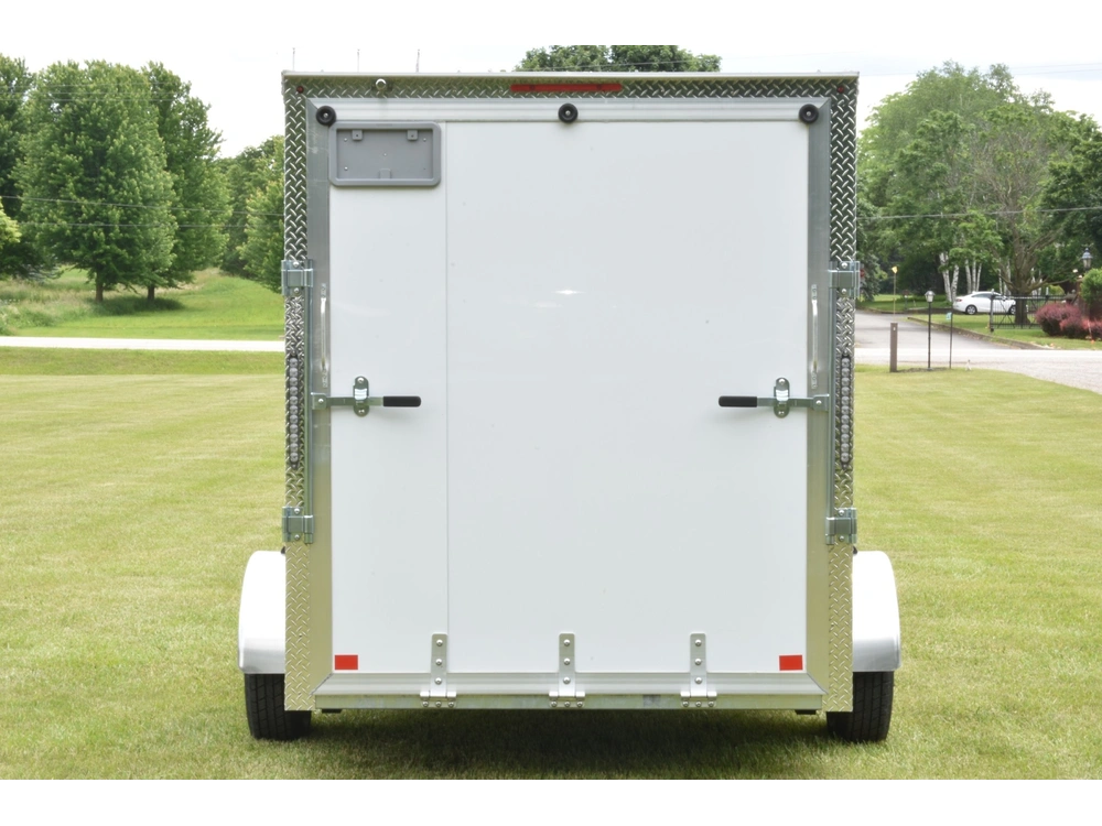 2026 Rhino Galvanized Enclosed 6' X 10' Sa Ramp alt