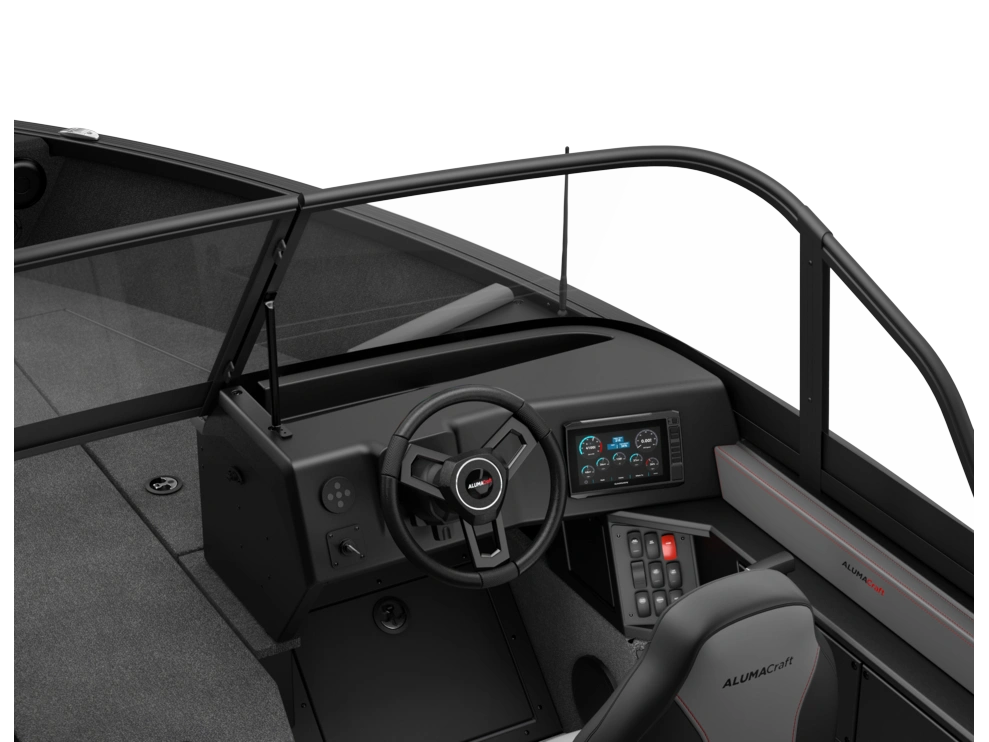 2026 Alumacraft Trophy 185x Sp F29 Lux Cvg Black alt