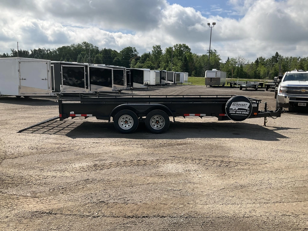 2021 Canada Trailers 82x18 3.5 Ton Landscape Trailer alt