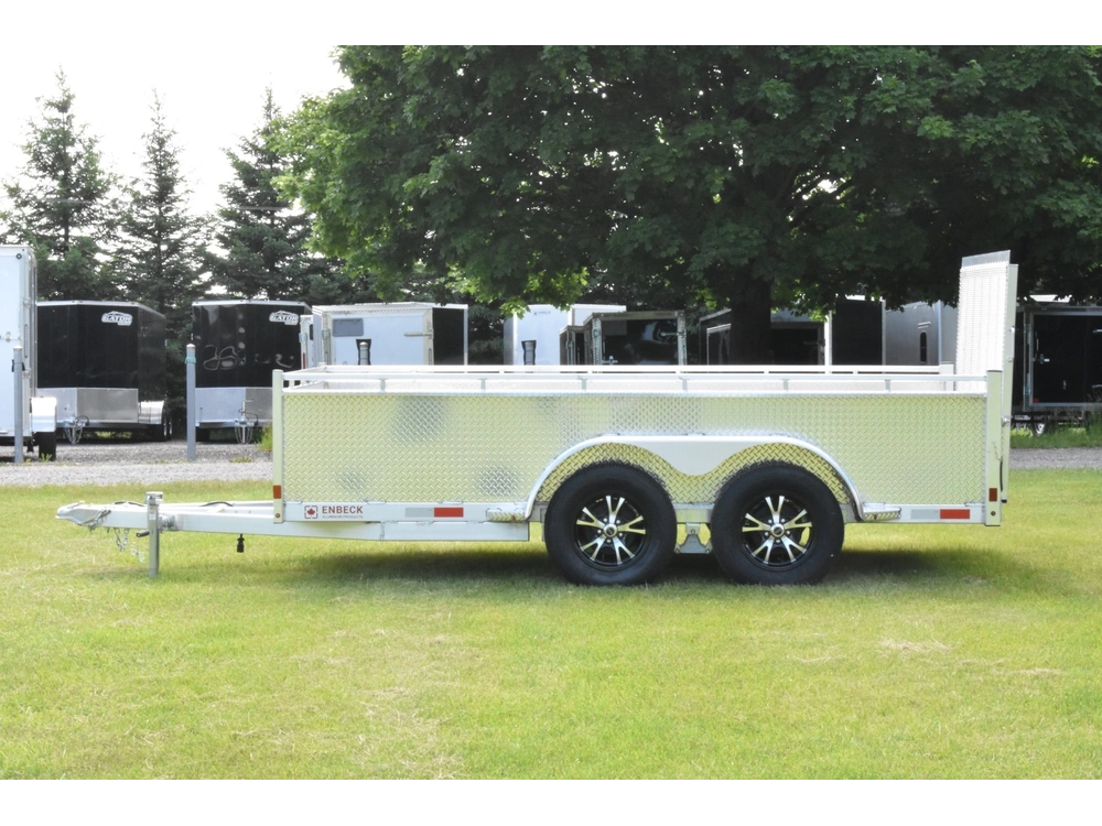 2026 Enbeck Aluminum Utility 6' X 12' Ta Hs alt