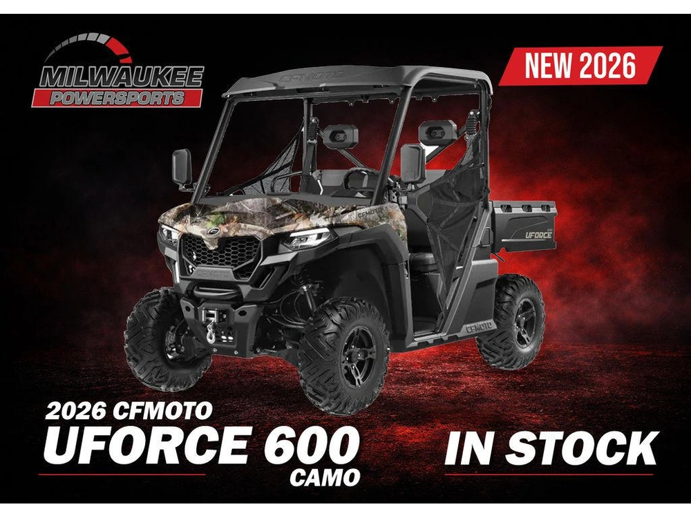 2026 Cfmoto Uforce 600 Camo alt