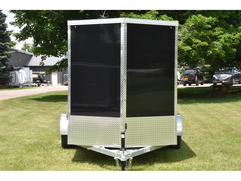 2026 Rhino Galvanized Enclosed 6' X 10' Sa Dd alt