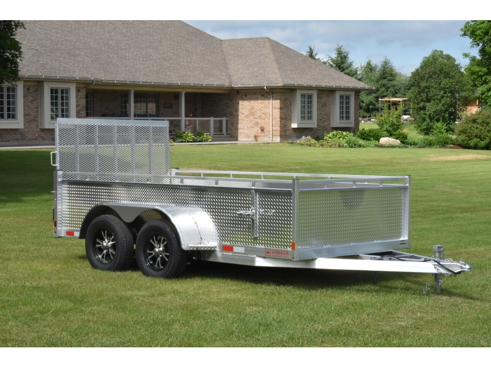 2026 Enbeck Aluminum Utility 6' X 12' Ta Hs alt