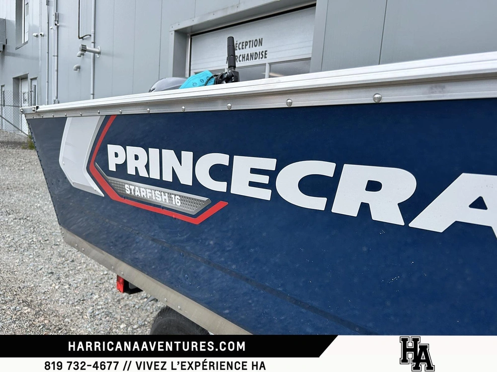 2026 Princecraft Starfish 16 Wt + 25hp alt