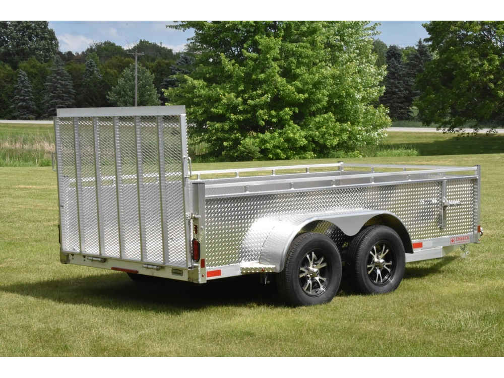 2026 Enbeck Aluminum Utility 6' X 12' Ta Hs alt