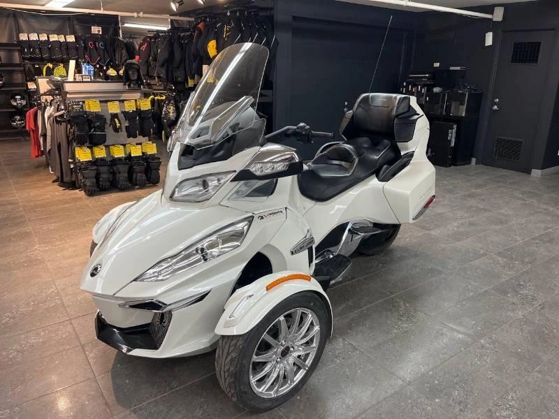 2015 Can-am Spyder Rt Ltd Se6 Blanc alt
