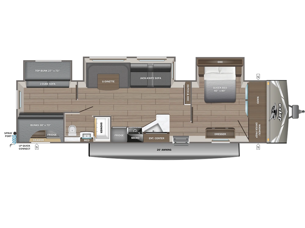 Jayco Jay Flight 325bht 2027 alt