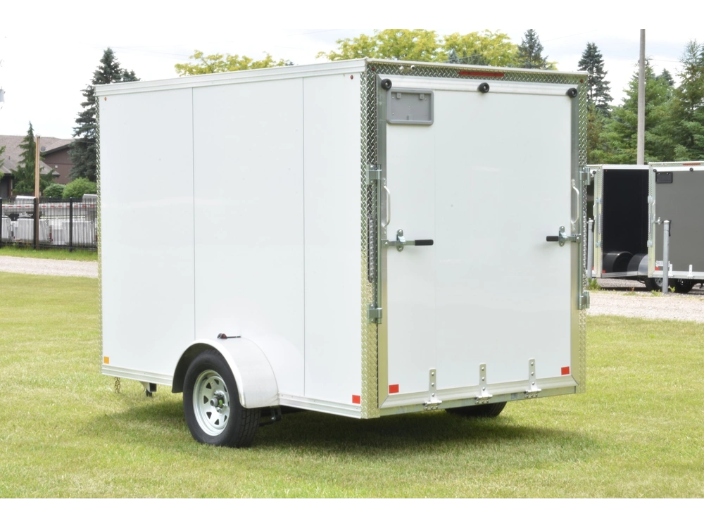 2026 Rhino Galvanized Enclosed 6' X 10' Sa Ramp alt