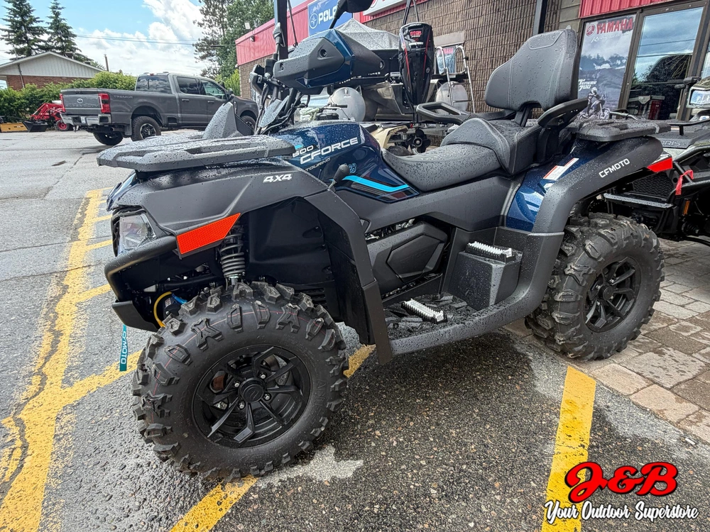 2026 Cfmoto Cforce 600 Touring Twilight Blue alt