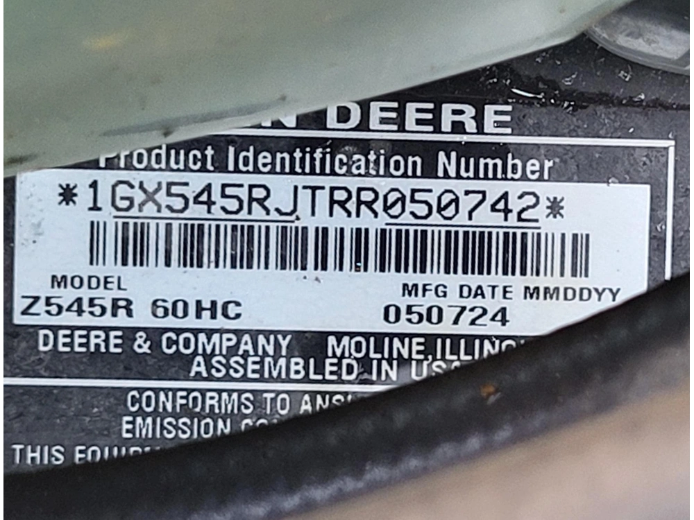 2024 John Deere Z545r alt