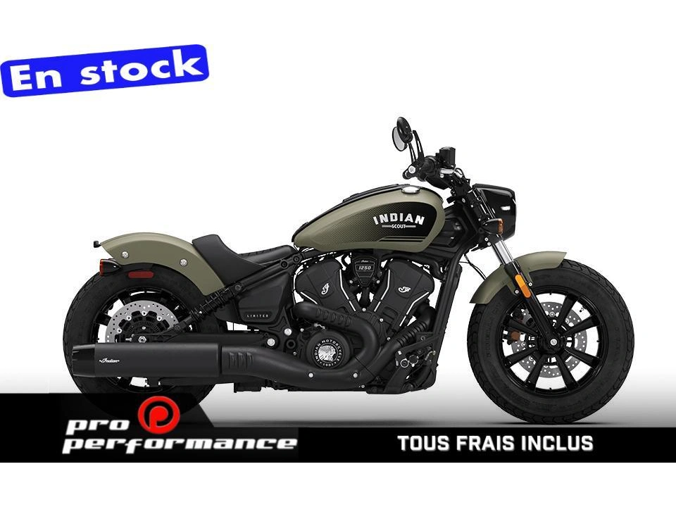 2026 Indian Motorcycle Indian Scout Bobber Limited +tech alt