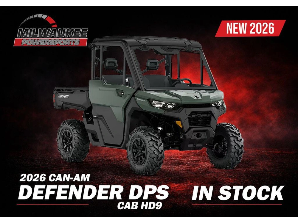 2026 Can-am Defender Dps Cab Hd9 Compass Green alt