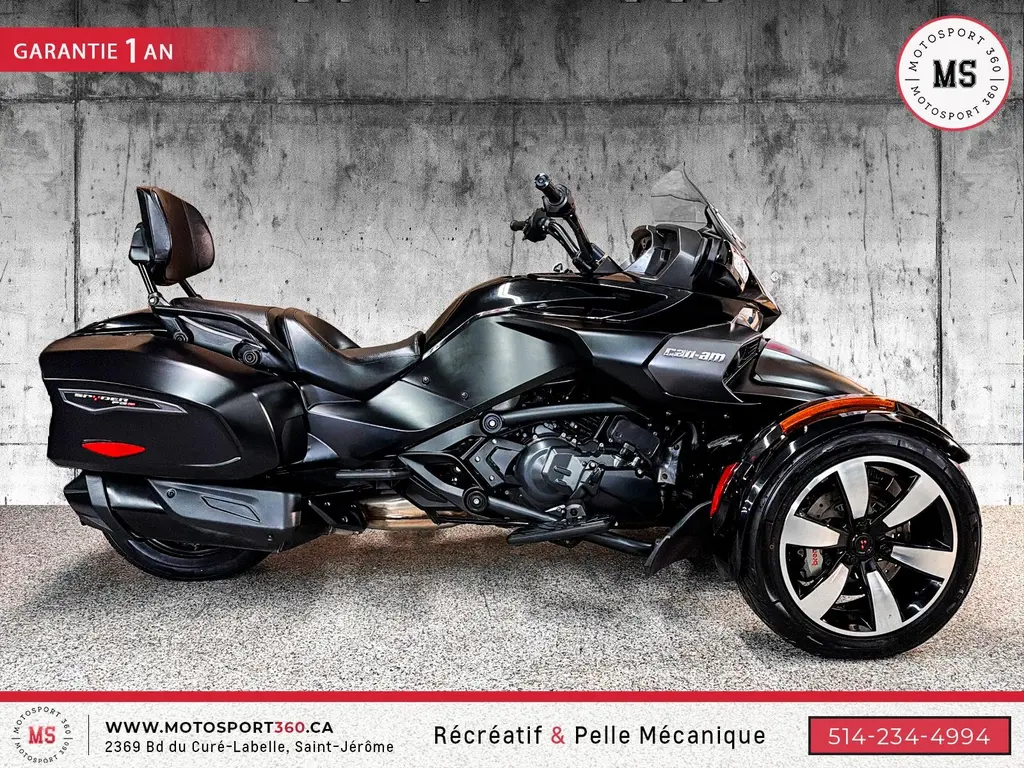 2017 Can-Am SPYDER F3T SE6 SEMI-AUTOMATIQUE !