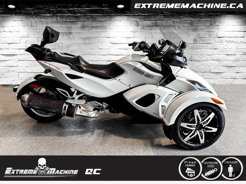 Can-am Can Am Spyder Rs-s Se5 Très Propre & Prêt Pour La Saison!!! 2010 alt