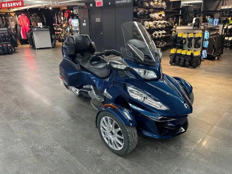 2016 Can-am Spyder Rt Ltd (se6) Bleu Orb alt