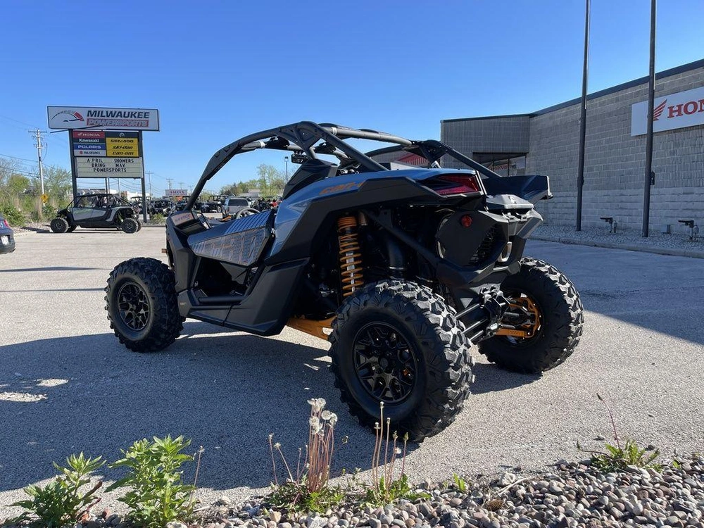 2026 Can-am Maverick X3 Ds Turbo Rr Scandi Blue & Orange Crush alt