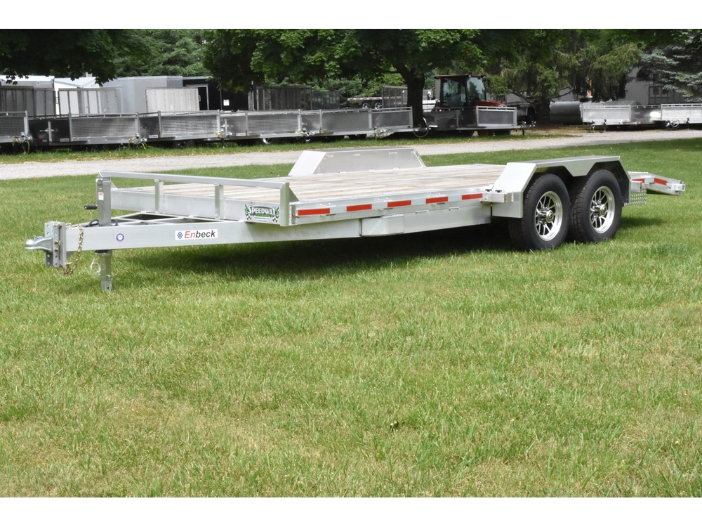 2026 Enbeck Aluminum Car Hauler 7' X 18' Ta 5t alt