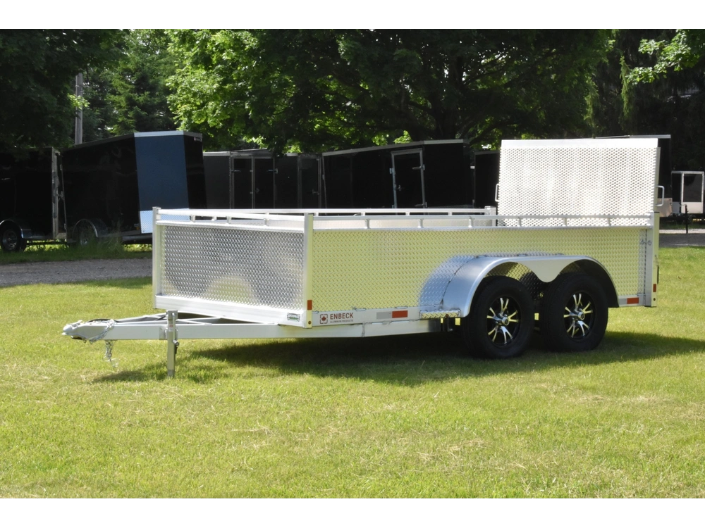 2026 Enbeck Aluminum Utility 6' X 12' Ta Hs alt
