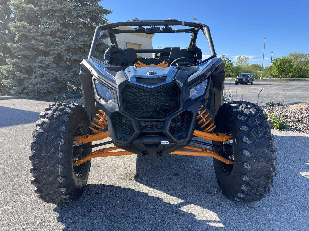 2026 Can-am Maverick X3 Ds Turbo Rr Scandi Blue & Orange Crush alt