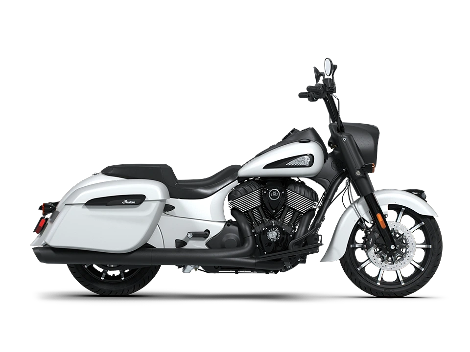2026 Indian Motorcycle Springfield Dh - Ghost White Mtllc Smk alt