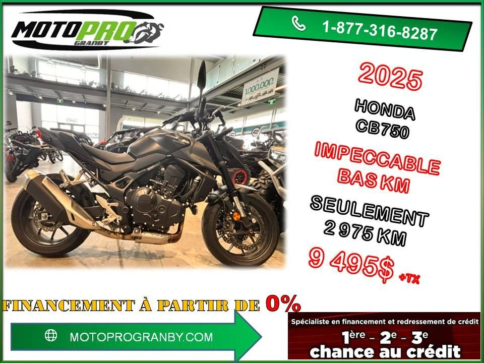 2025 Honda Cb750 Cb750 Cb 750 Bas Km alt