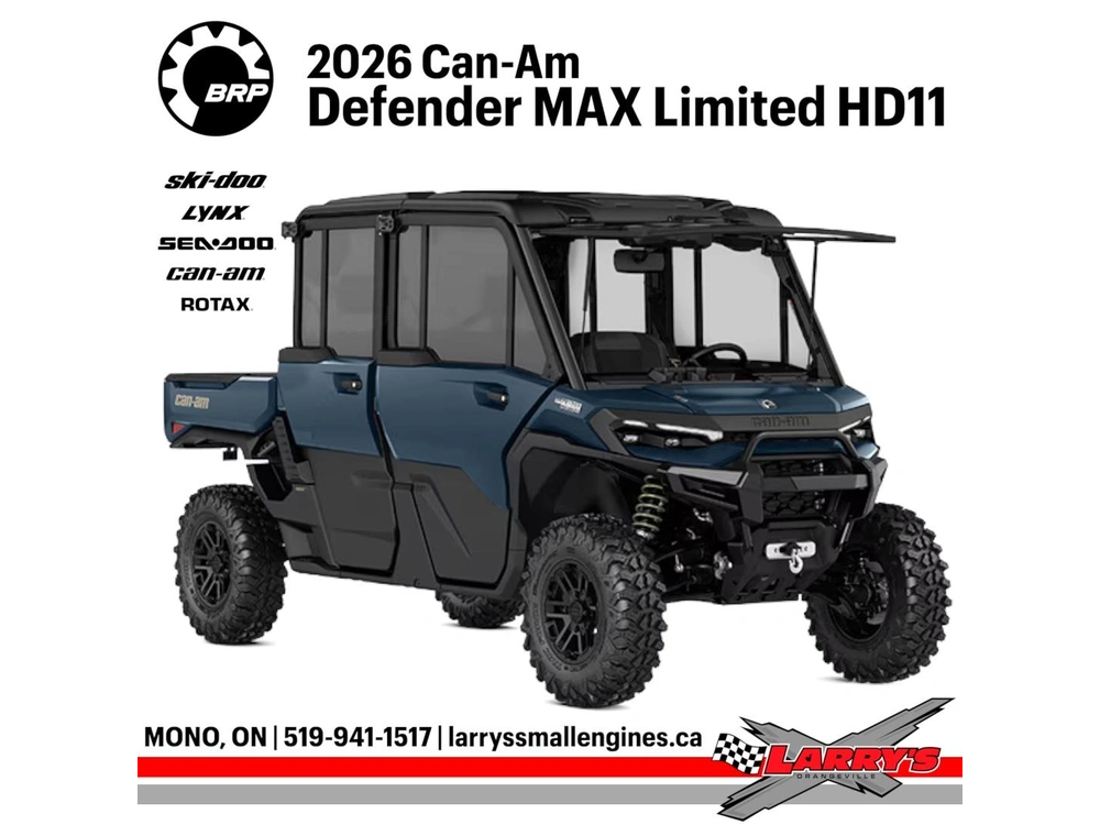 2026 Can-am Defender Max Limited Hd11 6mtc alt