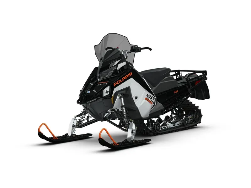 2027 Polaris 650 Voyageur SP 146 White Lightning / Gloss Black / Orange Burst