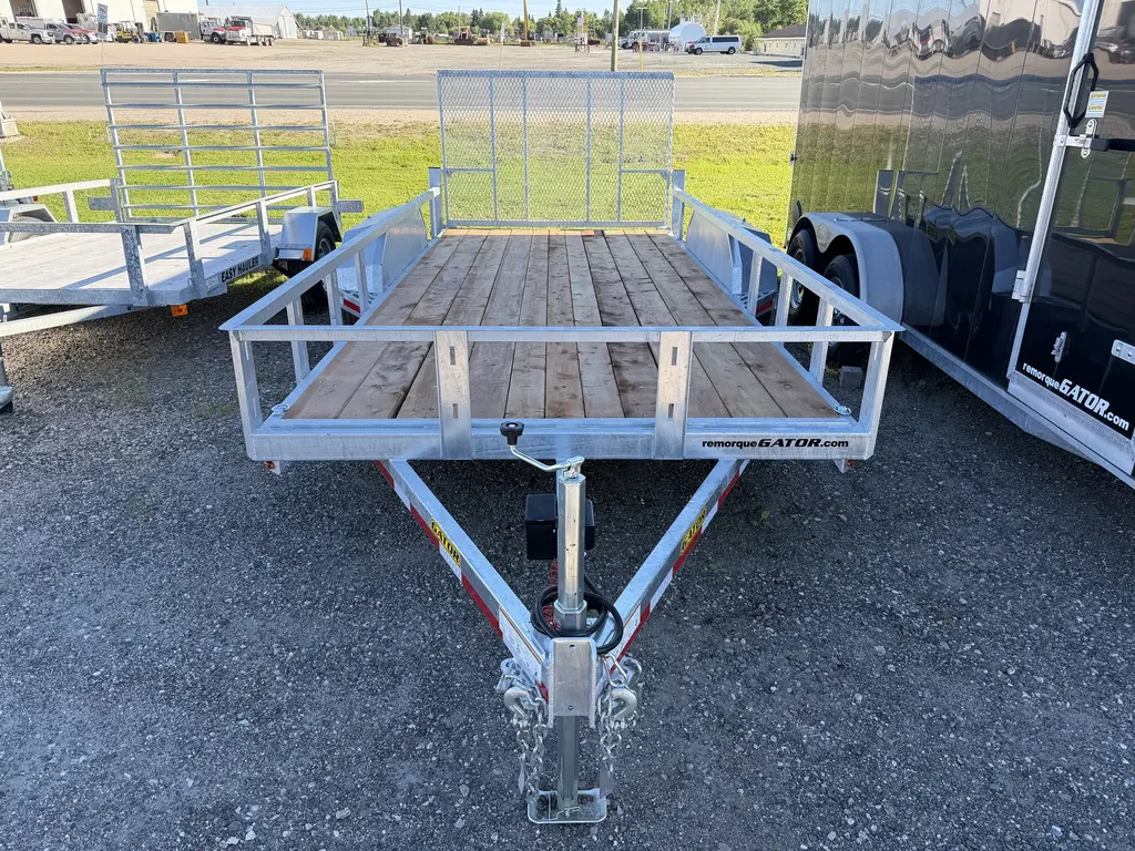 Gator TRAILER,UTL,80"X16',GALV,REAR RAMP,DUAL AXLE  2026