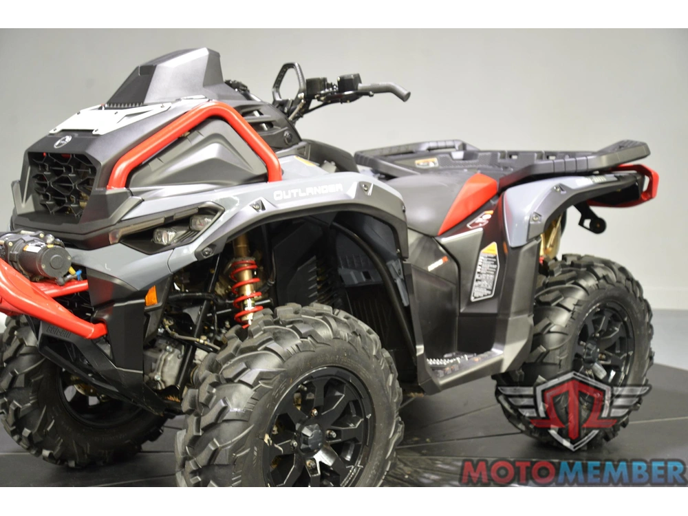 2025 Can-am Outlander X Mr 1000r Granite Grey & Legion Red alt