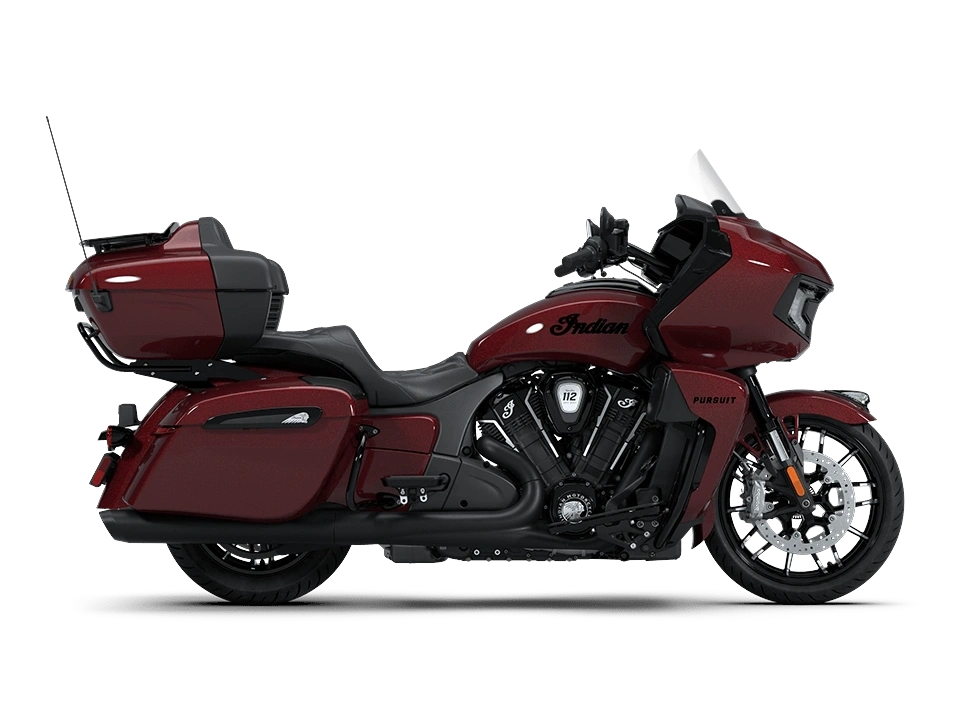 2026 Indian Motorcycle Pursuit Dh 112 W/pb Audio - Maroon Metallic alt