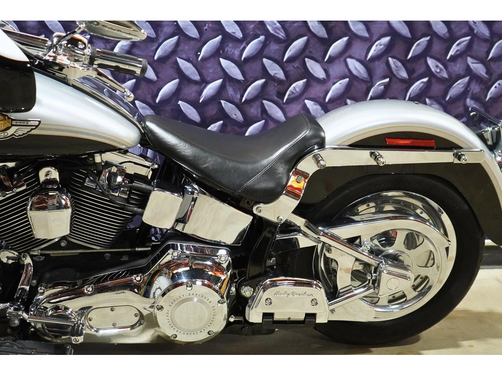2003 Harley-davidson Flstfi Anniversry Fat Boy alt