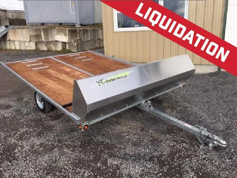 Yc Remorque Remorque Motoneige Double 100 X 140 2023 alt