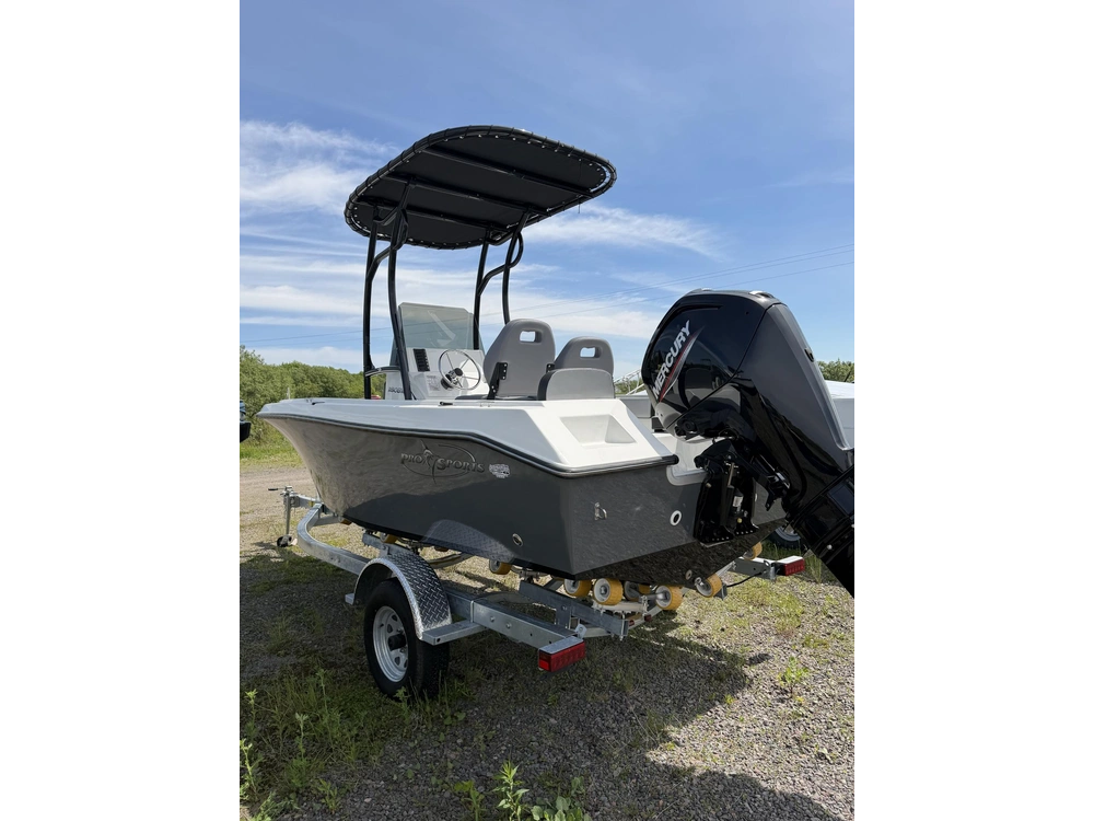 2026 Pro Sports 180bw W/ Cushion Pkg + Mercury 90hp Exlpt + Merc And Galvanized Trailer