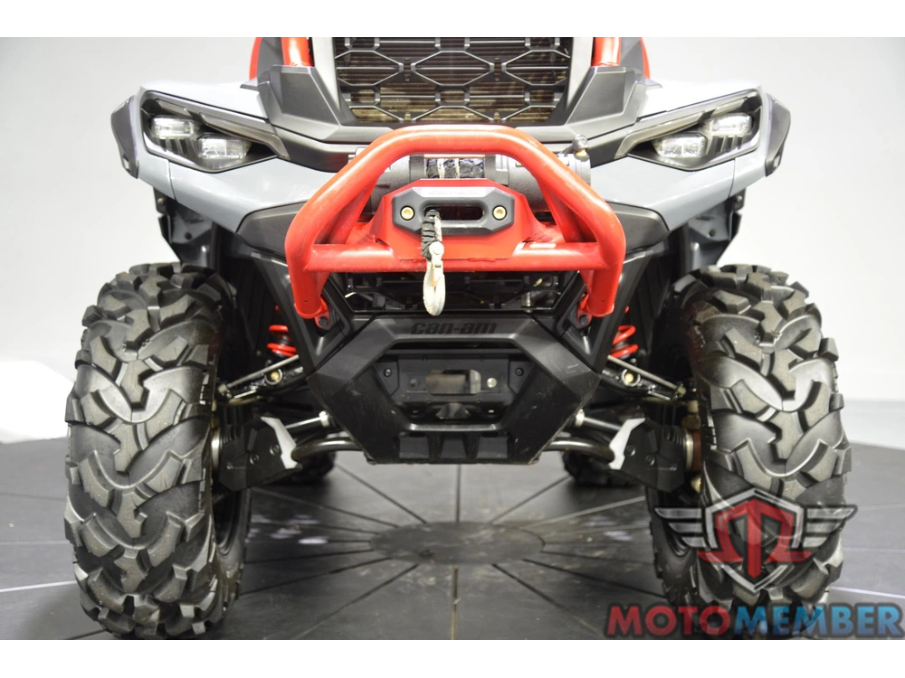 2025 Can-am Outlander X Mr 1000r Granite Grey & Legion Red alt