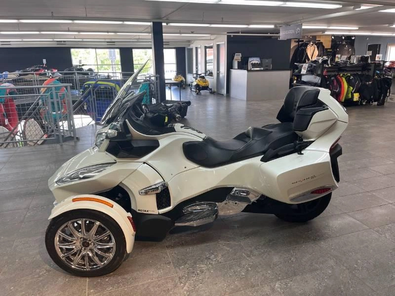 2013 Can-am Spyder Rt Ltd Se5 Blanc S/noir alt