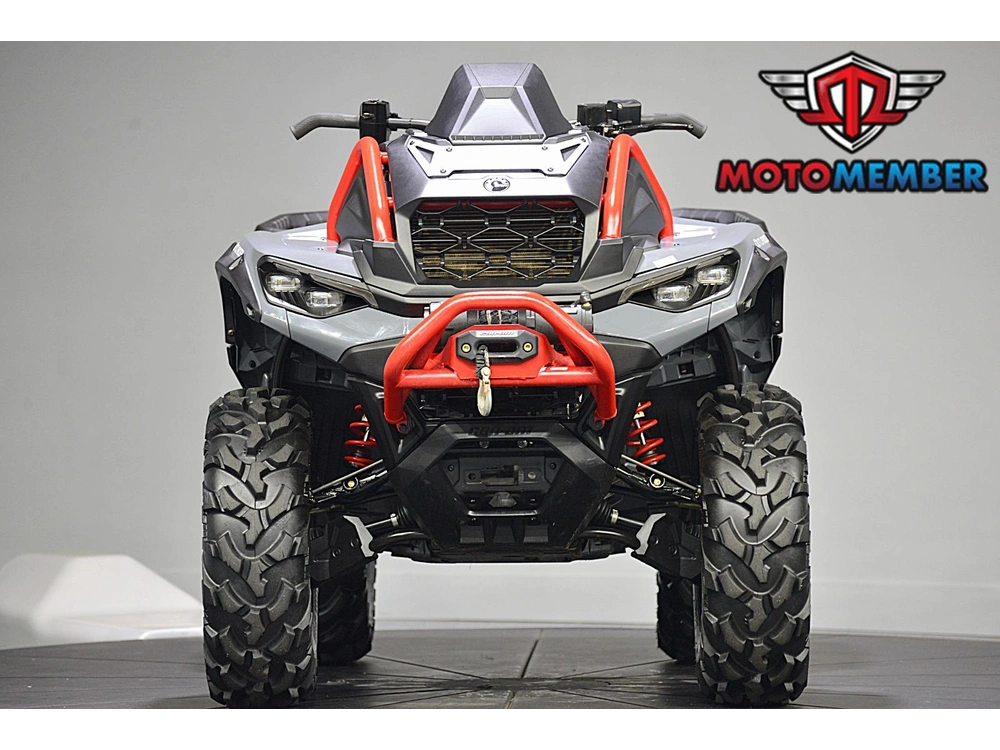 2025 Can-am Outlander X Mr 1000r Granite Grey & Legion Red alt