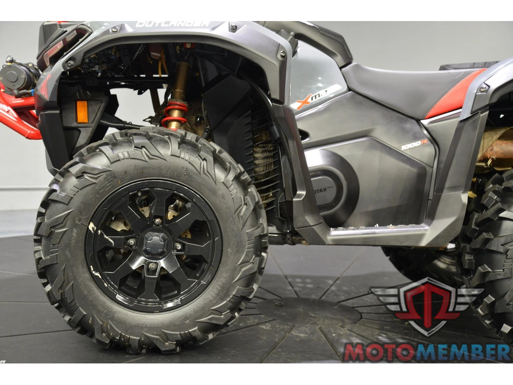 2025 Can-am Outlander X Mr 1000r Granite Grey & Legion Red alt