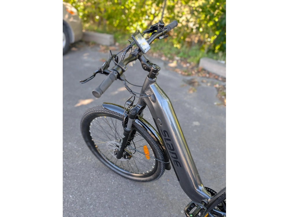 Slane Jasper Sport Gris 🎯 Vélo Électrique Sport 500w Grande Autonomie Ville Sentier Performance Quotidienne 🟢 2026 alt