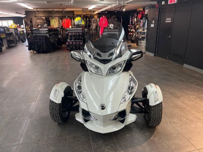 2013 Can-am Spyder Rt Ltd Se5 Blanc S/noir alt
