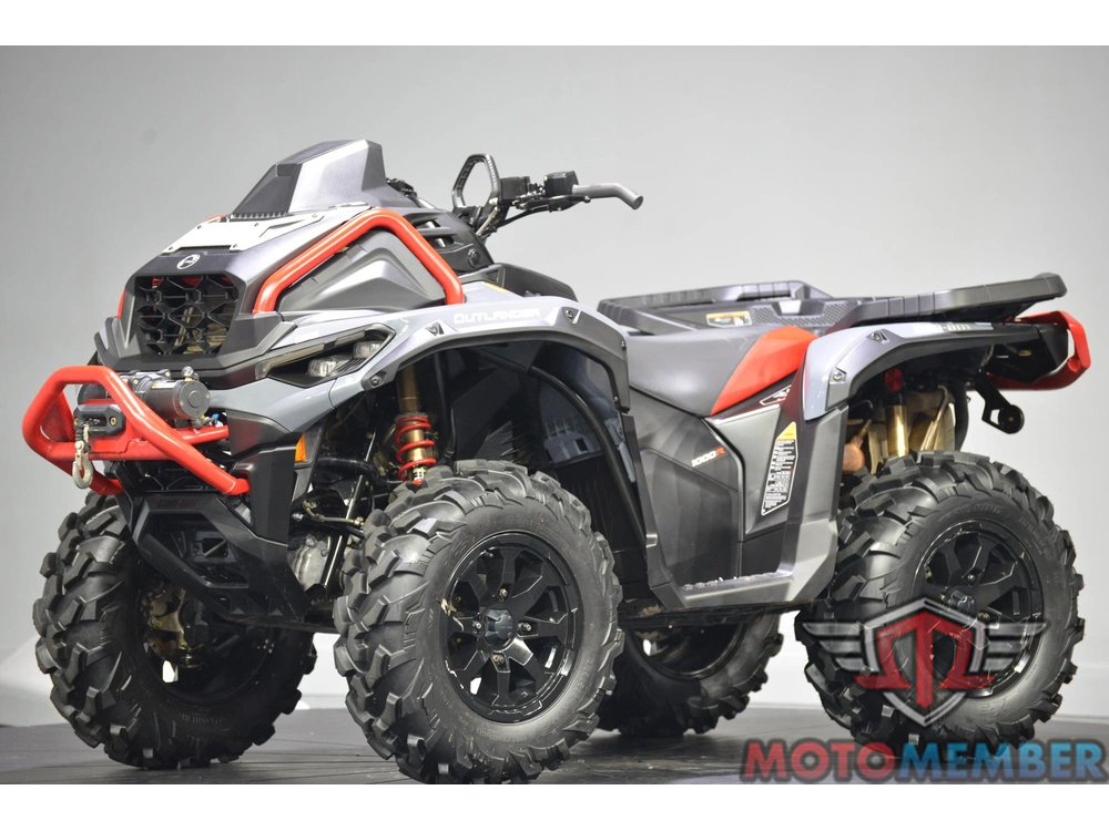 2025 Can-am Outlander X Mr 1000r Granite Grey & Legion Red alt