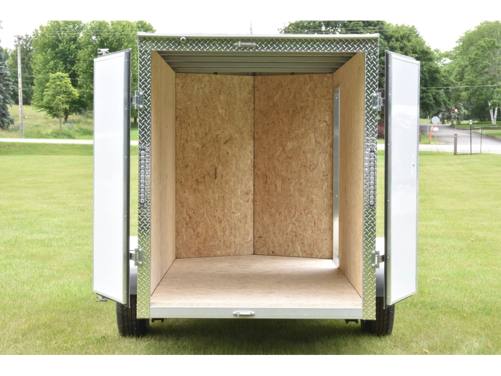 2026 Rhino Galvanized Enclosed 5' X 10' Single Axle (double Door) alt