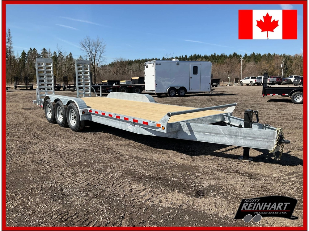 2026 Canada Trailers 82x22 10.5 Ton Galvanized Equipment Trailer alt