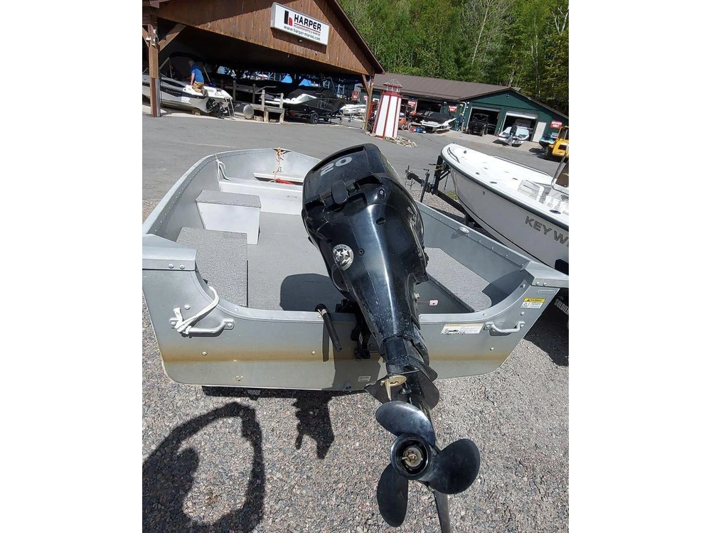 2013 Alumacraft V14 W/mercury 20 Hp alt