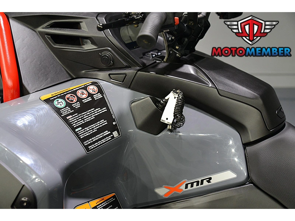 2025 Can-am Outlander X Mr 1000r Granite Grey & Legion Red alt
