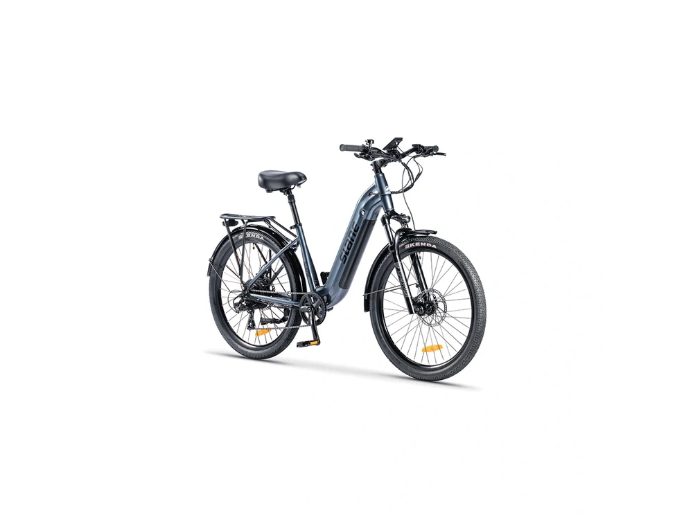 Slane Jasper Sport Gris 🎯 Vélo Électrique Sport 500w Grande Autonomie Ville Sentier Performance Quotidienne 🟢 2026 alt
