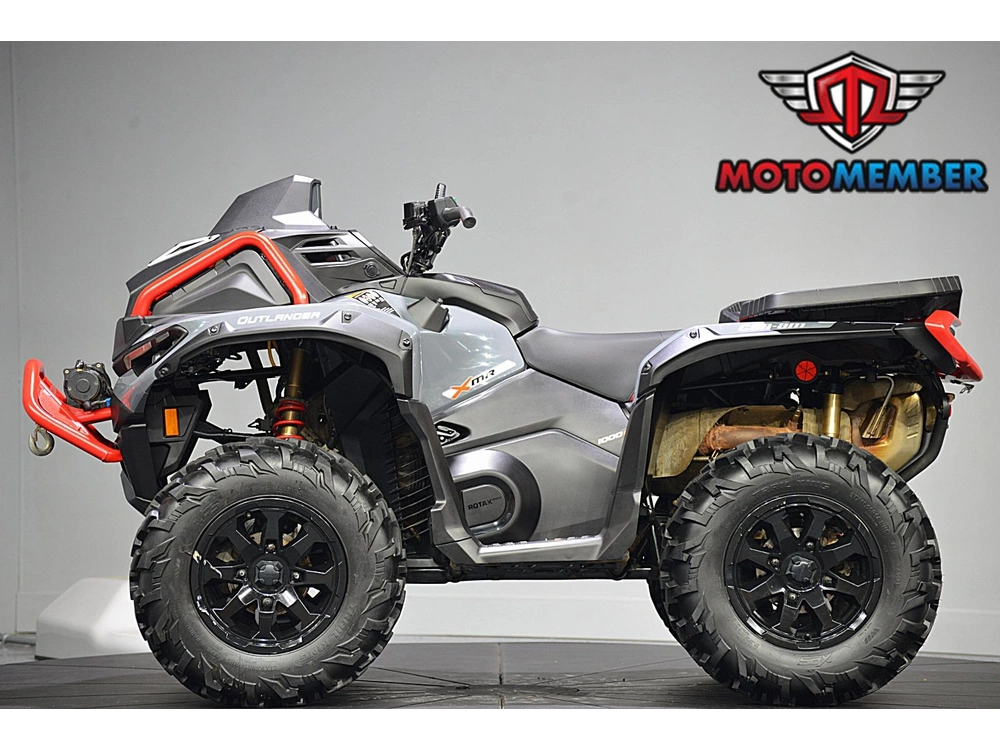 2025 Can-am Outlander X Mr 1000r Granite Grey & Legion Red alt