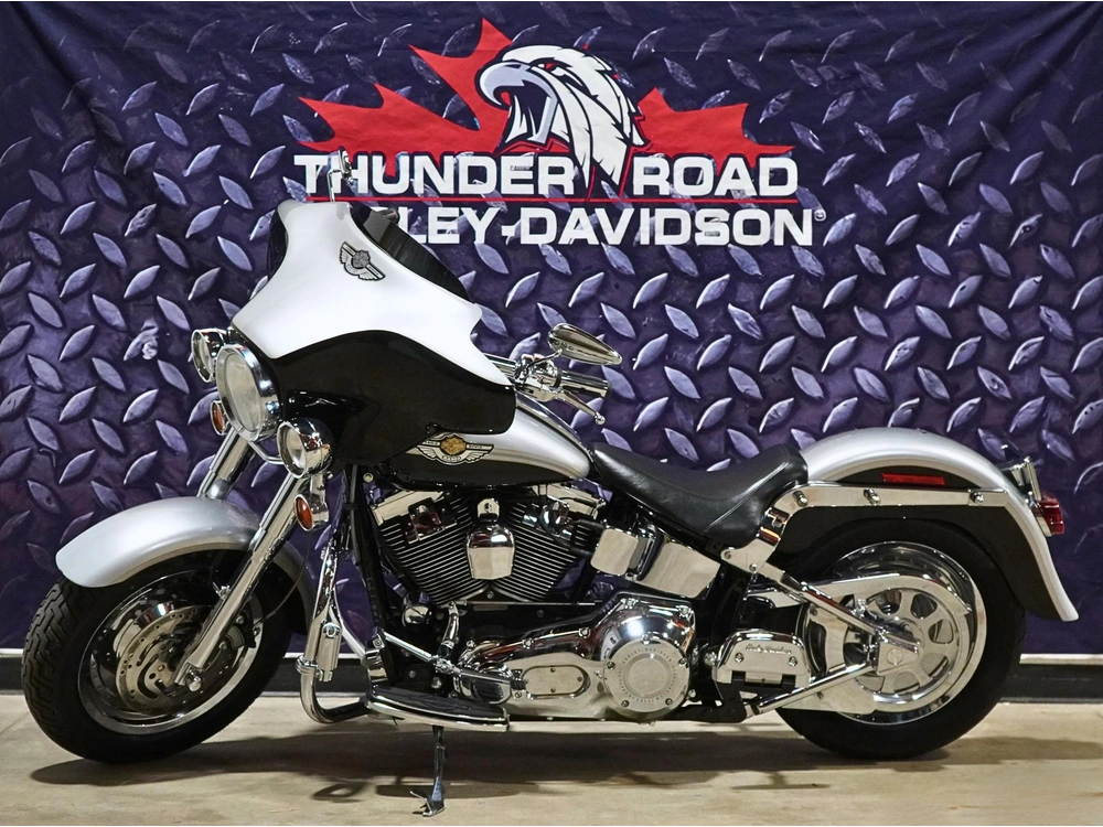 2003 Harley-davidson Flstfi Anniversry Fat Boy alt
